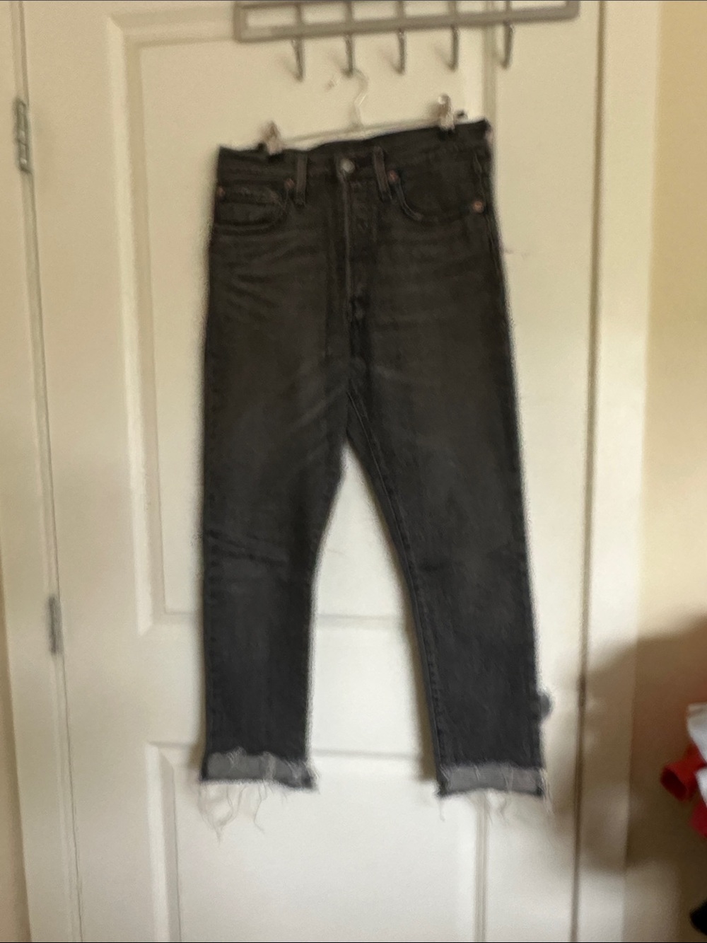 Levi’s Black Washed Jeans - Classic Straight Fit